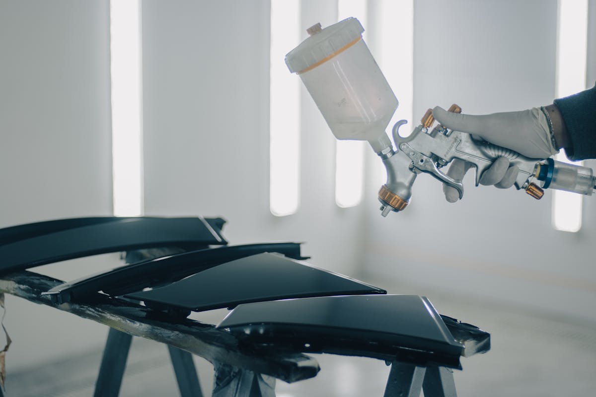 อุปกรณ์สำหรับงานทำสีรถยนต์